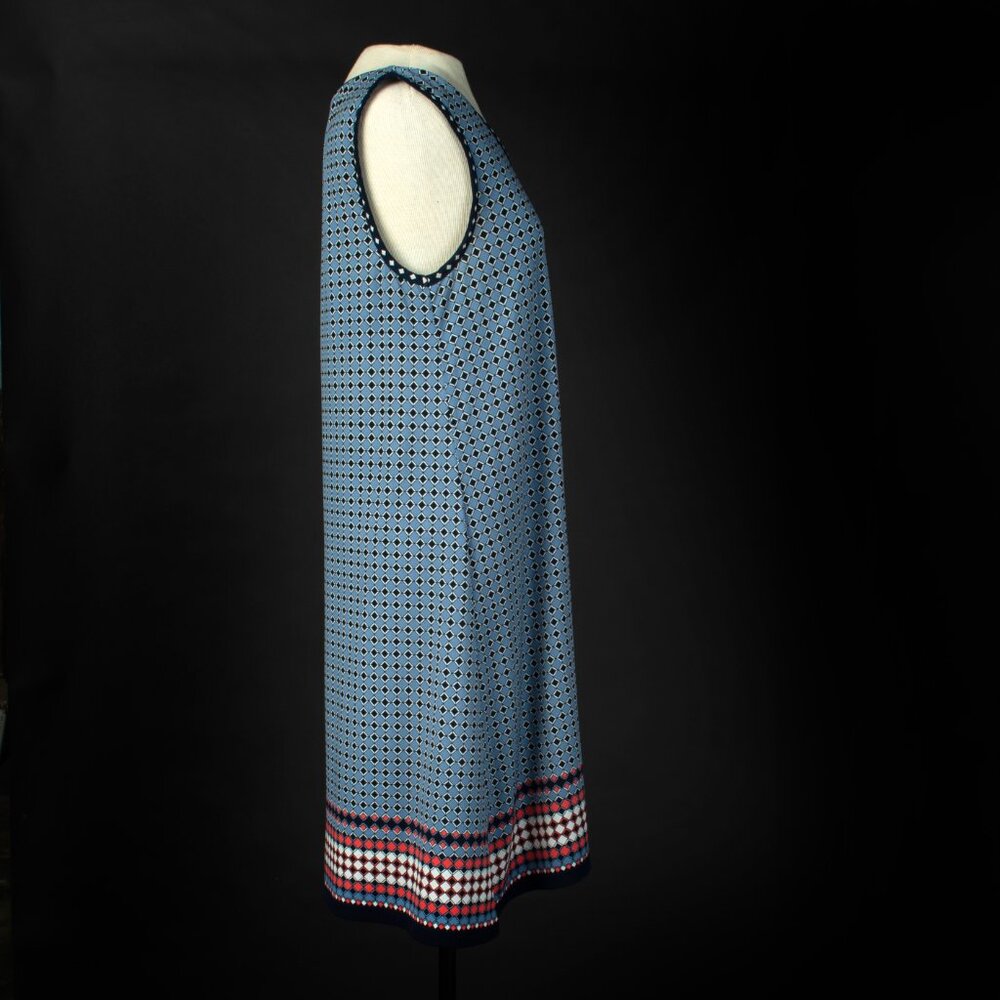 MAX EDITION Geometric Pattern Float Dress Size Sm… - image 4